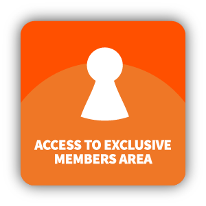 Access to exclusive members area content