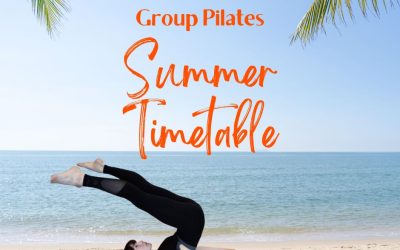 Group Pilates Summer Timetable